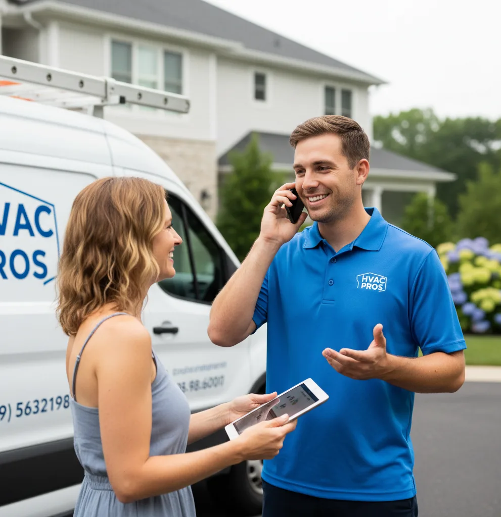 Cobra HVAC customer support in Warner